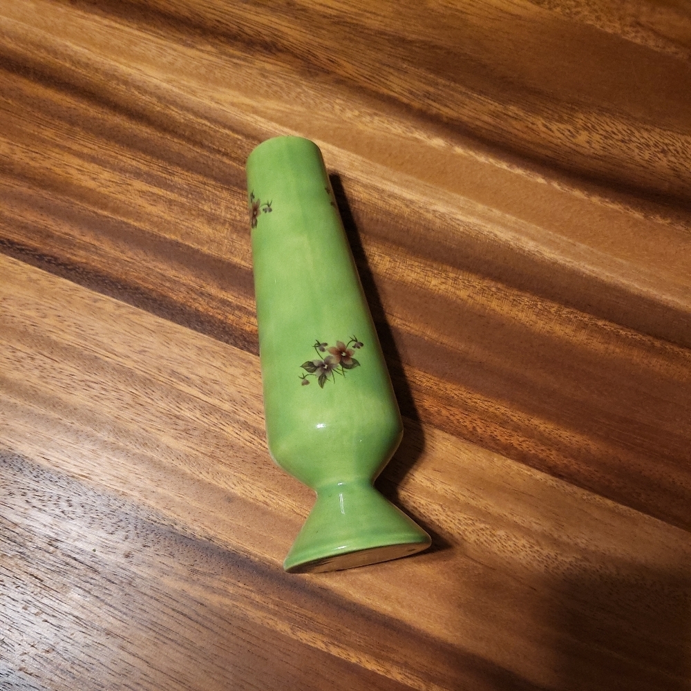 Vintage 70s Bud Vase Home Accents Floral Flower Vase Retro Funky Cool Grannycore - Picture 7 of 10